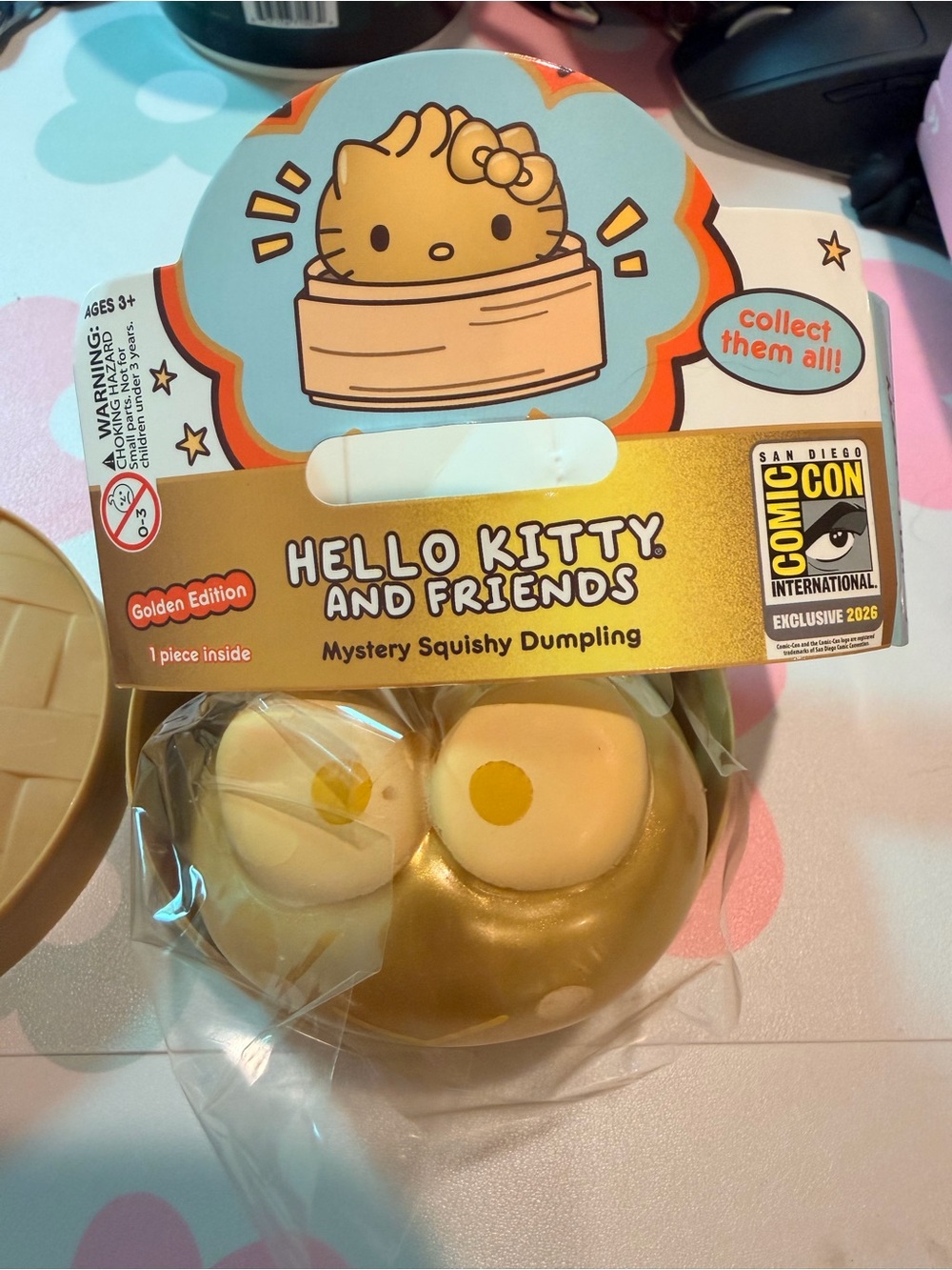 keroppi - hello kitty and friends mystery squishy dumpling